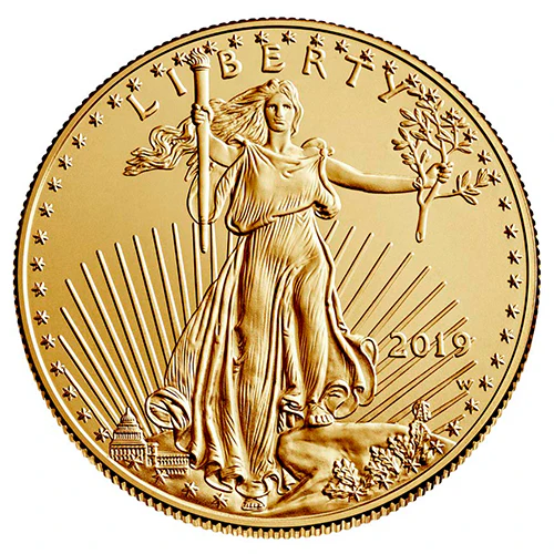 1/2 Unze Gold American Eagle diverse Jahrgänge - Image 2