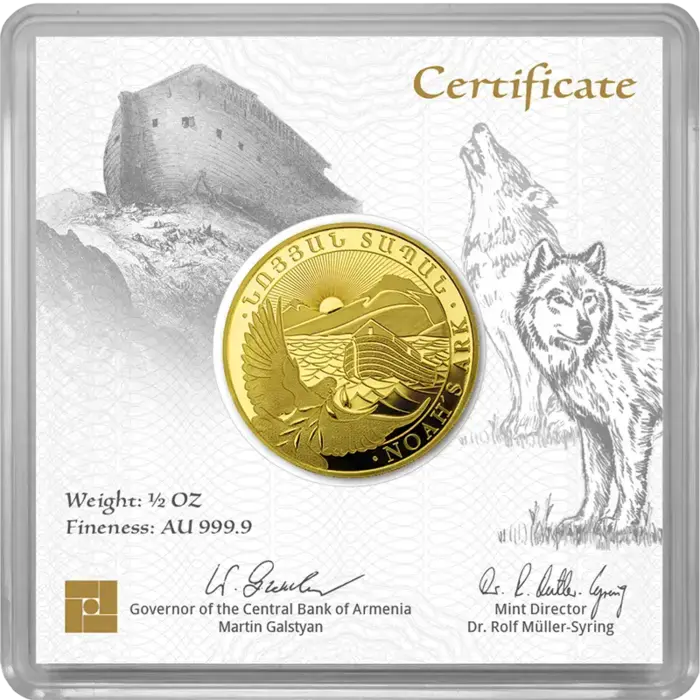 1/2 Unze Gold Arche Noah 2026 - Image 3