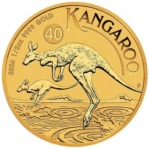1/2 Unze Gold Australian Kangaroo 2026