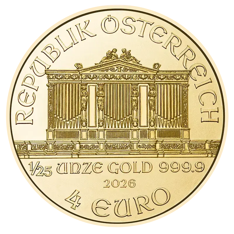 1/25 Unze Gold Wiener Philharmoniker 2026 - Image 2