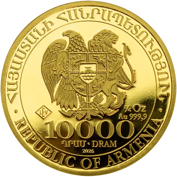 1/4 Unze Gold Arche Noah 2026 - Image 2