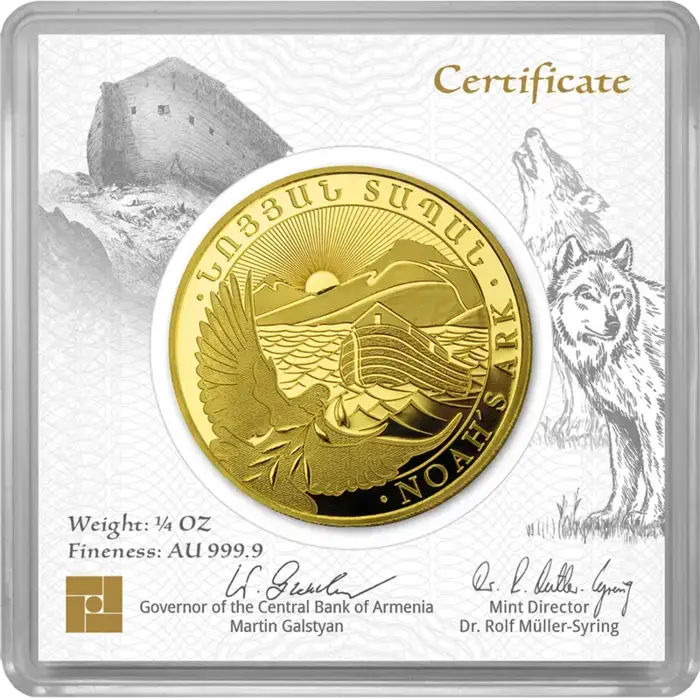 1/4 Unze Gold Arche Noah 2026 - Image 3