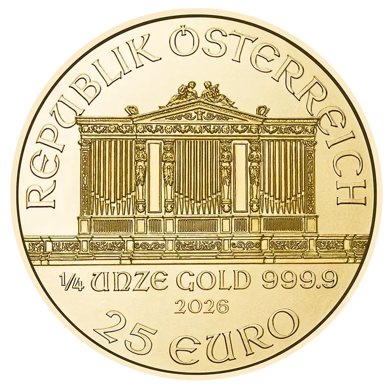1/4 Unze Gold Wiener Philharmoniker 2026 - Image 2