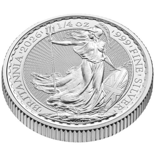 1/4 Unze Silber Britannia 2026 - Image 3