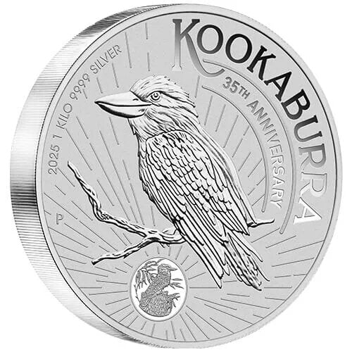 1 Kilo Silber Kookaburra 2025 - Image 3