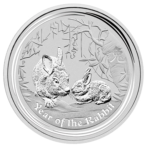 1 Kilo Silber Lunar II Hase 2011 differenzbesteuert