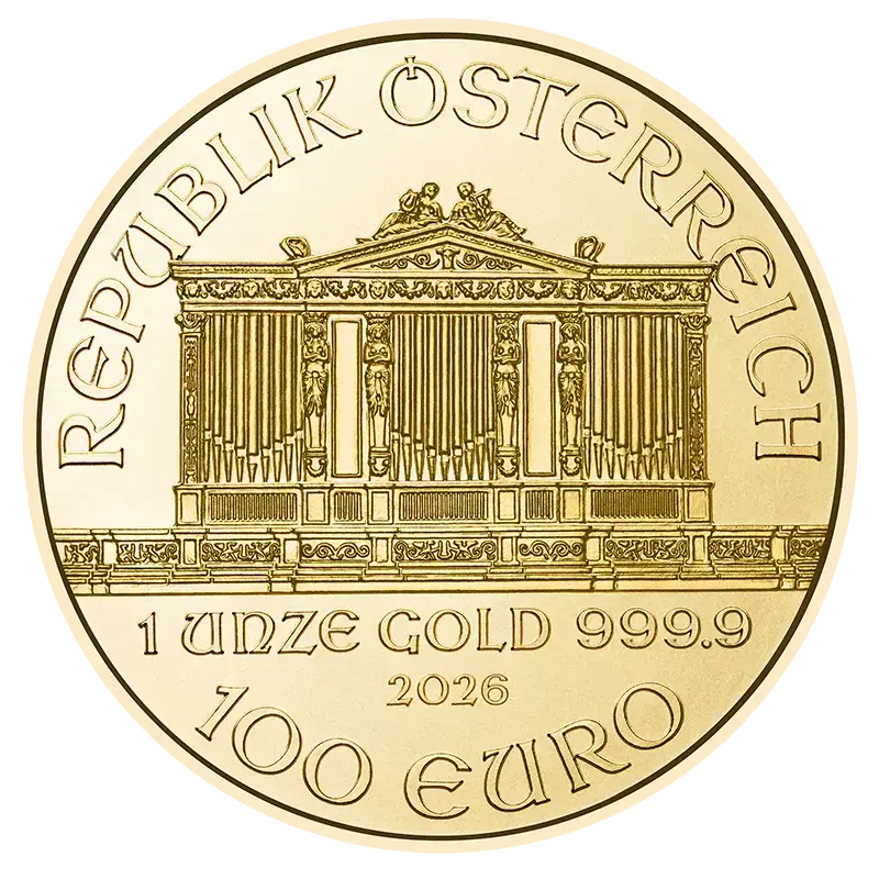 1 Unze Gold Wiener Philharmoniker 2026 - Image 2
