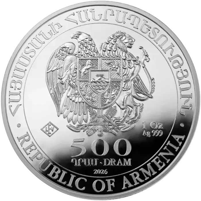 1 Unze Silber Arche Noah 2026 - Image 2