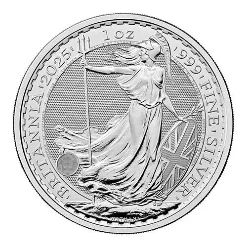 500 Unzen Silber Britannia 2025 - Masterbox mit 500 Stück - Image 2