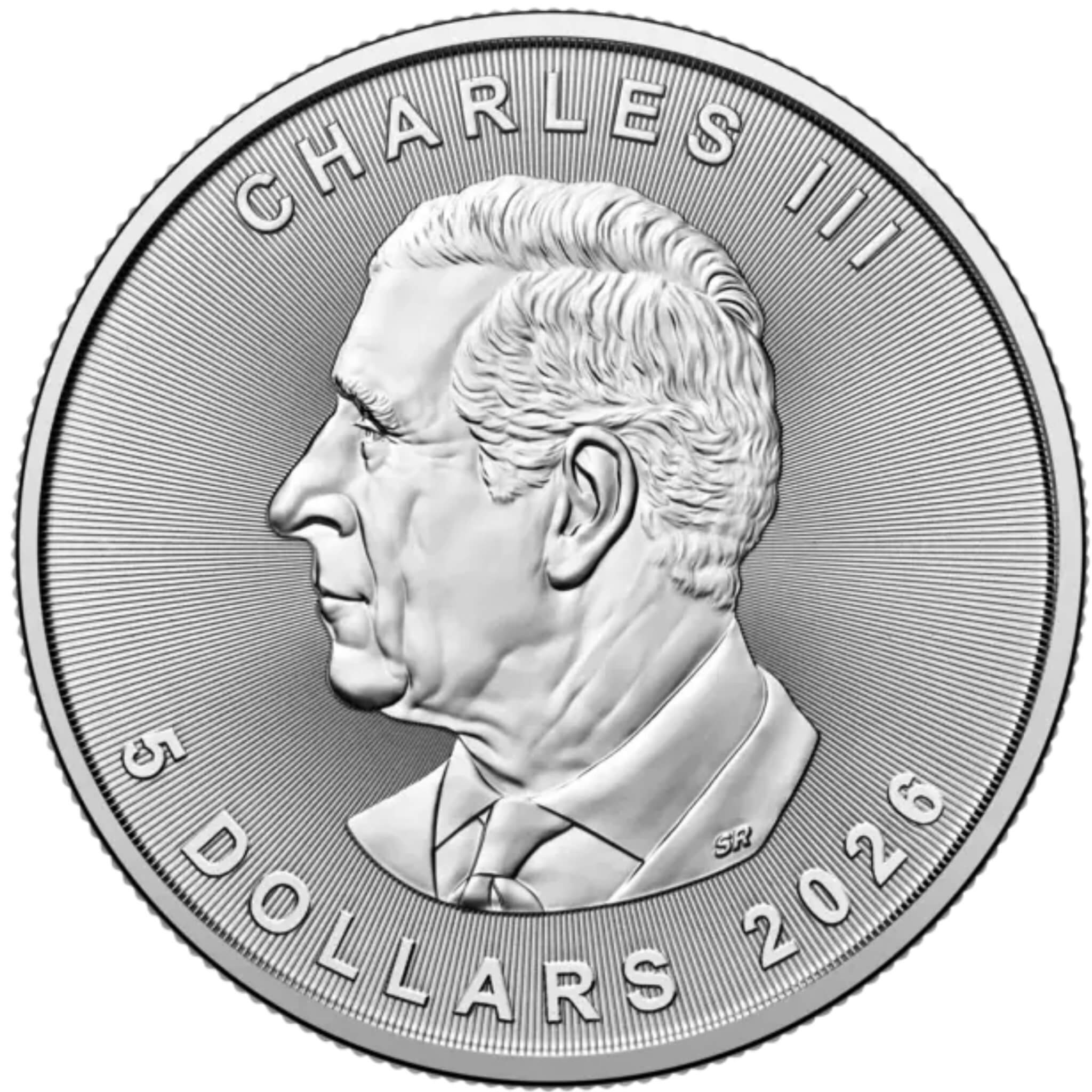 1 Unze Silber Maple Leaf 2026 - Image 2