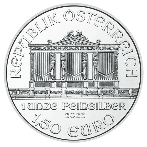 1 Unze Silber Wiener Philharmoniker 2026 - Image 2