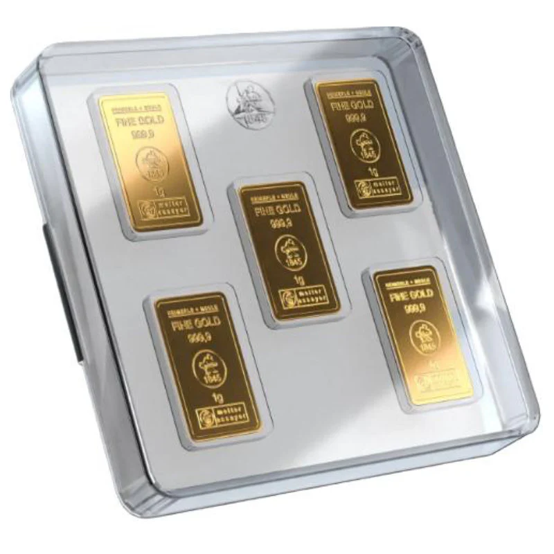 10x1g Gold UnityBox Heimerle+Meule