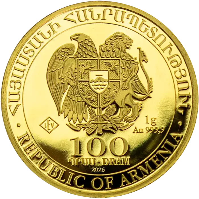 1g Gold Arche Noah 2026 - Image 2