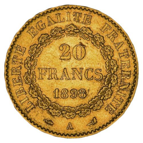 20 Francs Gold Engel diverse Jahrgänge - Image 2