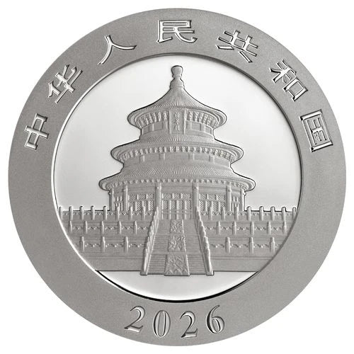 30 Gramm Silber China Panda 2026 - Image 2