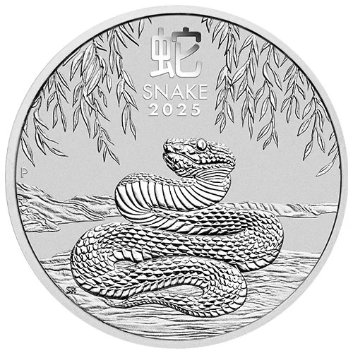 5 Unzen Silber Lunar III Schlange 2025
