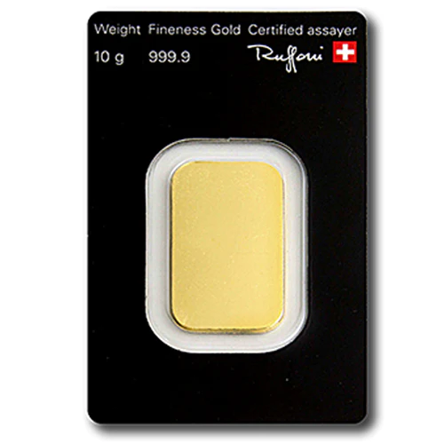 10g Gold Prägebarren Argor Heraeus - Image 2