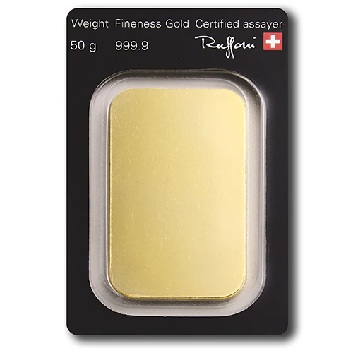 50g Gold Prägebarren Argor Heraeus - Image 2