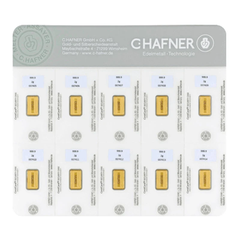 10x2g Gold Smartback C. Hafner - Image 3