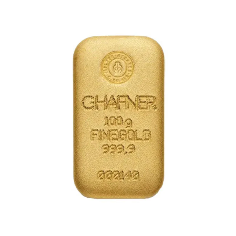 100g Gold Gussbarren C. Hafner - Image 3