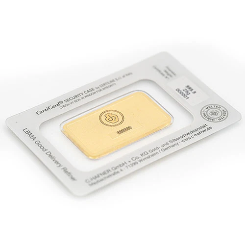 25g Gold Prägebarren C. Hafner - Image 4