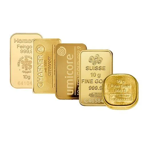 10g Goldbarren diverse Hersteller