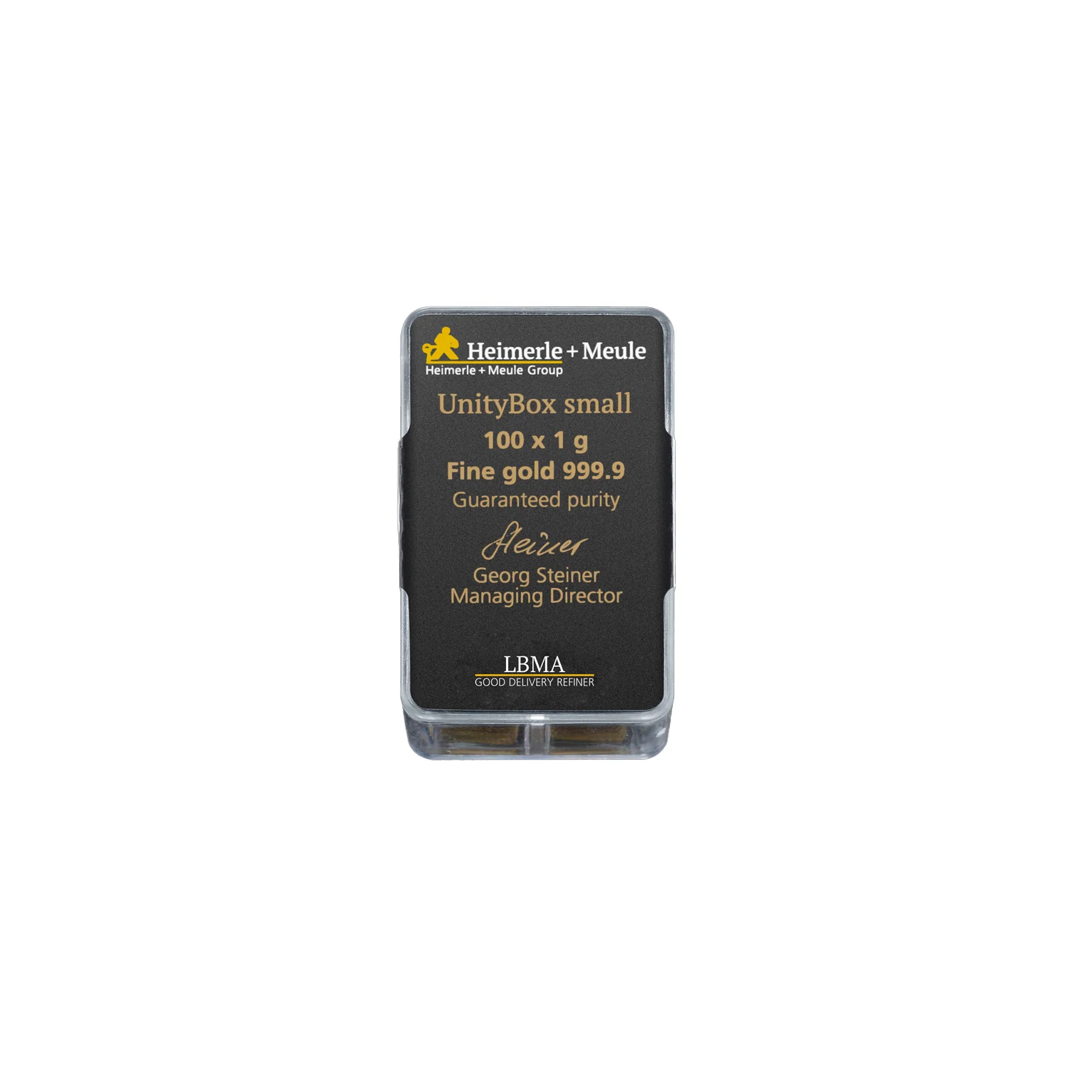 100x1g Gold UnityBox Heimerle+Meule - Image 2