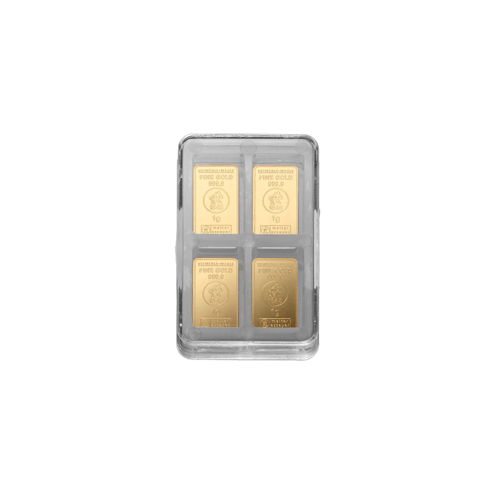 32x1g Gold UnityBox Heimerle+Meule