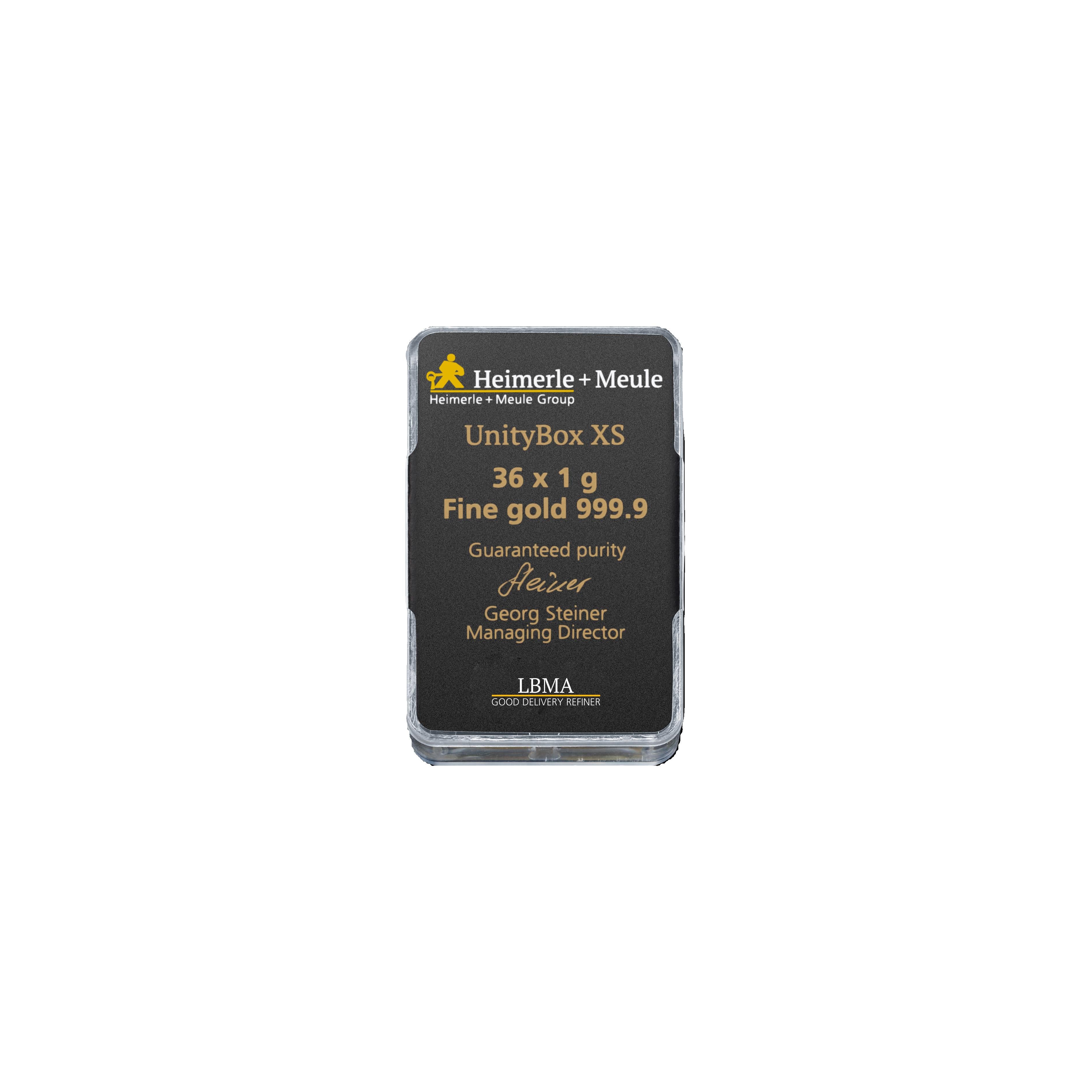 36x1g Gold UnityBox Heimerle+Meule - Image 2