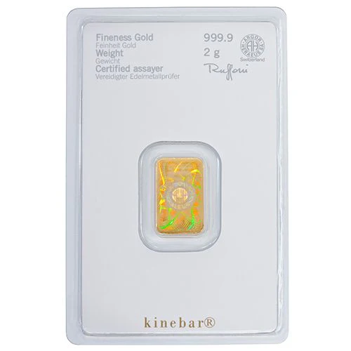 2g Gold Kinebarren Heraeus - Image 2
