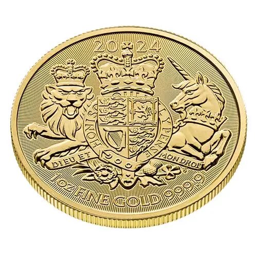 1 Unze Gold The Royal Arms 2024 - Image 2