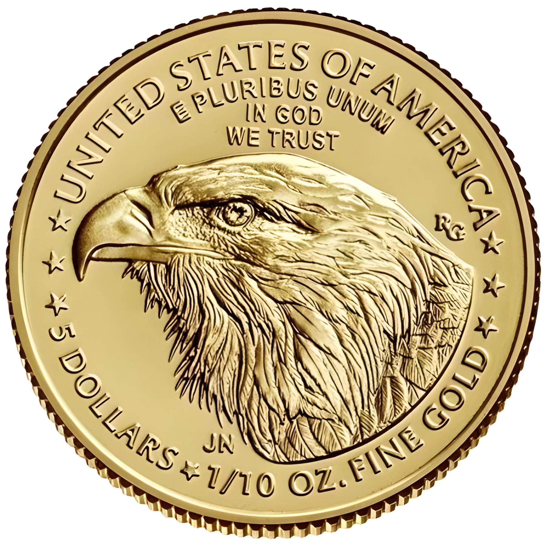 1/10 Unze Gold American Eagle diverse Jahrgänge - Image 2