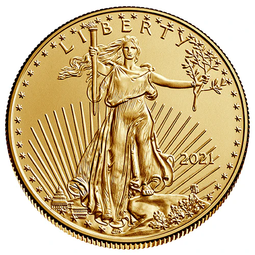1/10 Unze Gold American Eagle diverse Jahrgänge - Image 4