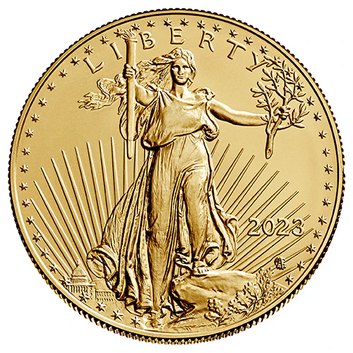 1/10 Unze Gold American Eagle diverse Jahrgänge - Image 5