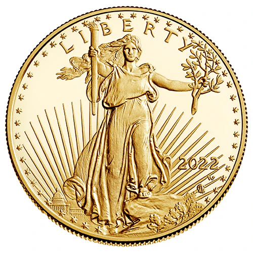 1/10 Unze Gold American Eagle diverse Jahrgänge - Image 6