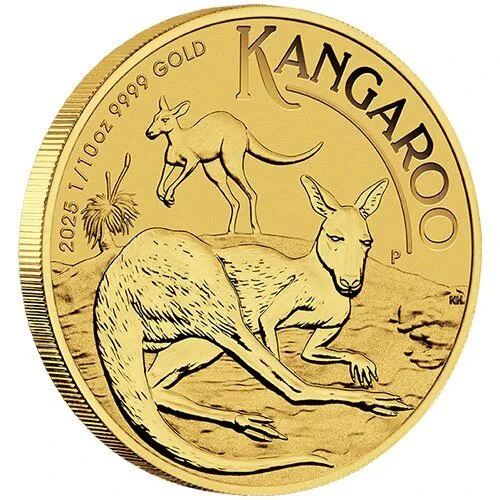 1/10 Unze Gold Australian Kangaroo 2025 - Image 2