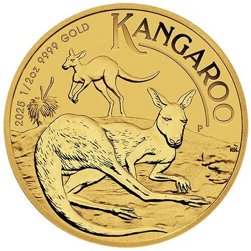 1/2 Unze Gold Australian Kangaroo 2025
