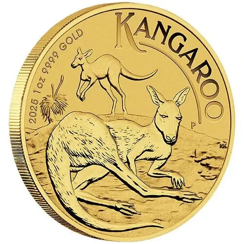 1 Unze Gold Australian Kangaroo 2025 - Image 2