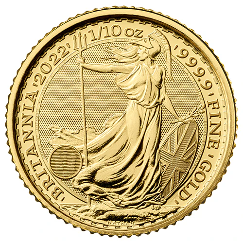 1/10 Unze Gold Britannia diverse Jahrgänge - Image 3
