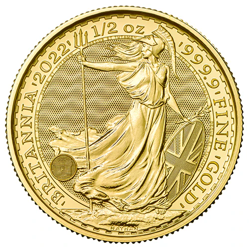 1/2 Unze Gold Britannia diverse Jahrgänge - Image 3