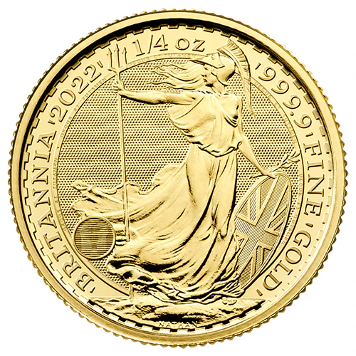 1/4 Unze Gold Britannia diverse Jahrgänge - Image 3