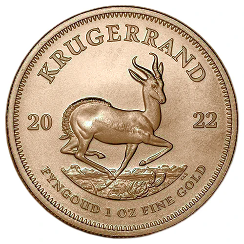 1 Unze Gold Krügerrand diverse Jahrgänge