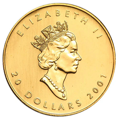 1/2 Unze Gold Maple Leaf diverse Jahrgänge - Image 2