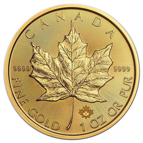 1 Unze Gold Maple Leaf diverse Jahrgänge - Image 3