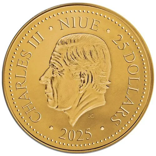 1/10 Unze Gold Niue Phoenix 2025 - Image 2