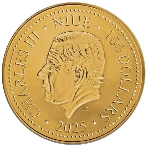 1/2 Unze Gold Niue Phoenix 2025 - Image 2