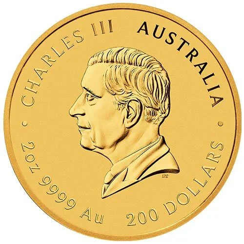 2 Unzen Gold Lunar Serie III Schlange 2025 - Image 2