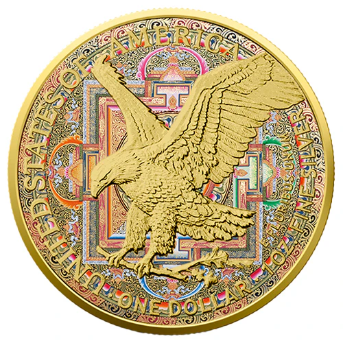 1 Unze Silber Eagle Circle of Life 2022 - Image 2