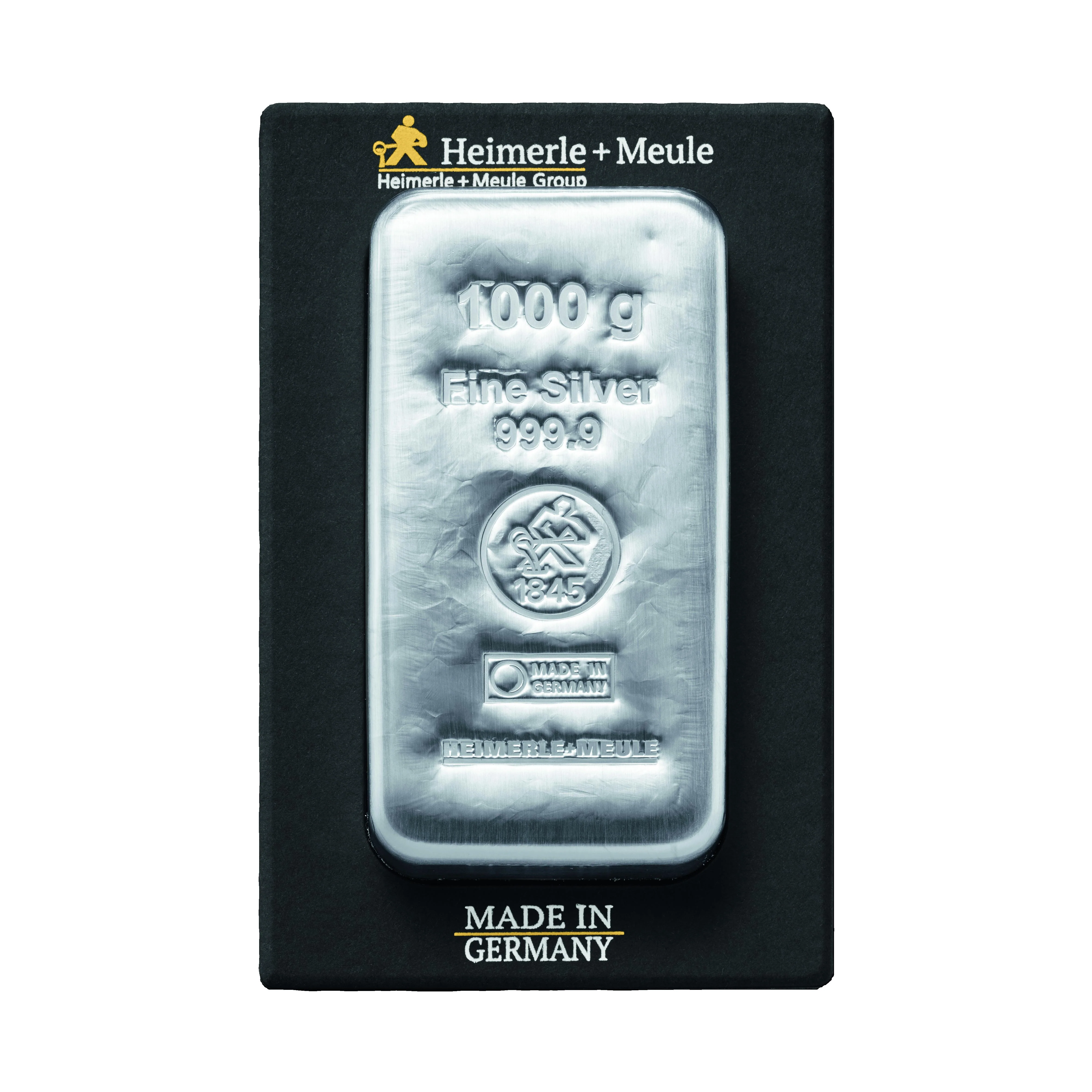 1 Kilo Silber Gussbarren Heimerle+Meule