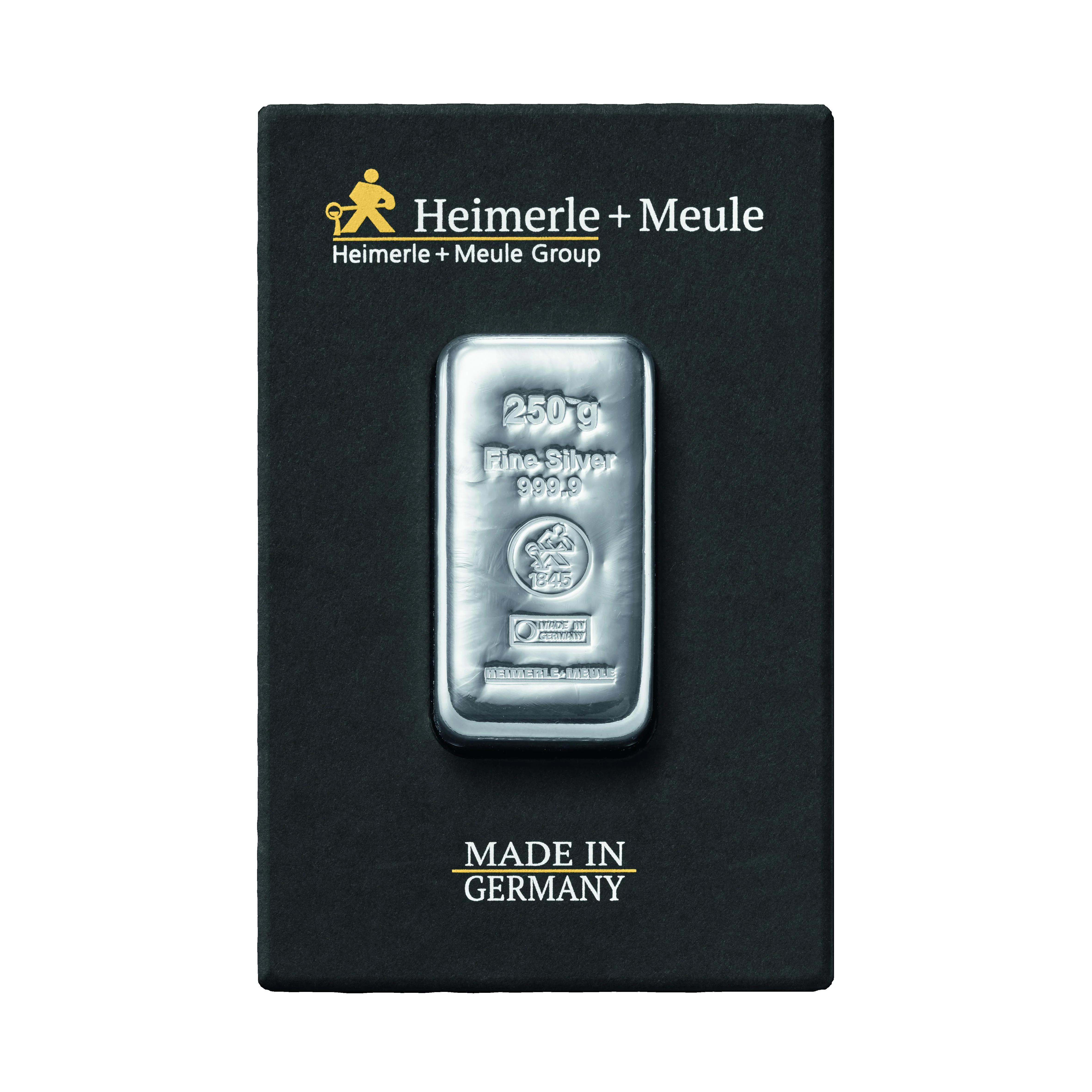250g Silber Gussbarren Heimerle+Meule